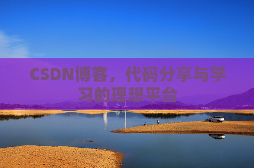 CSDN博客,代码分享与学习的理想平台